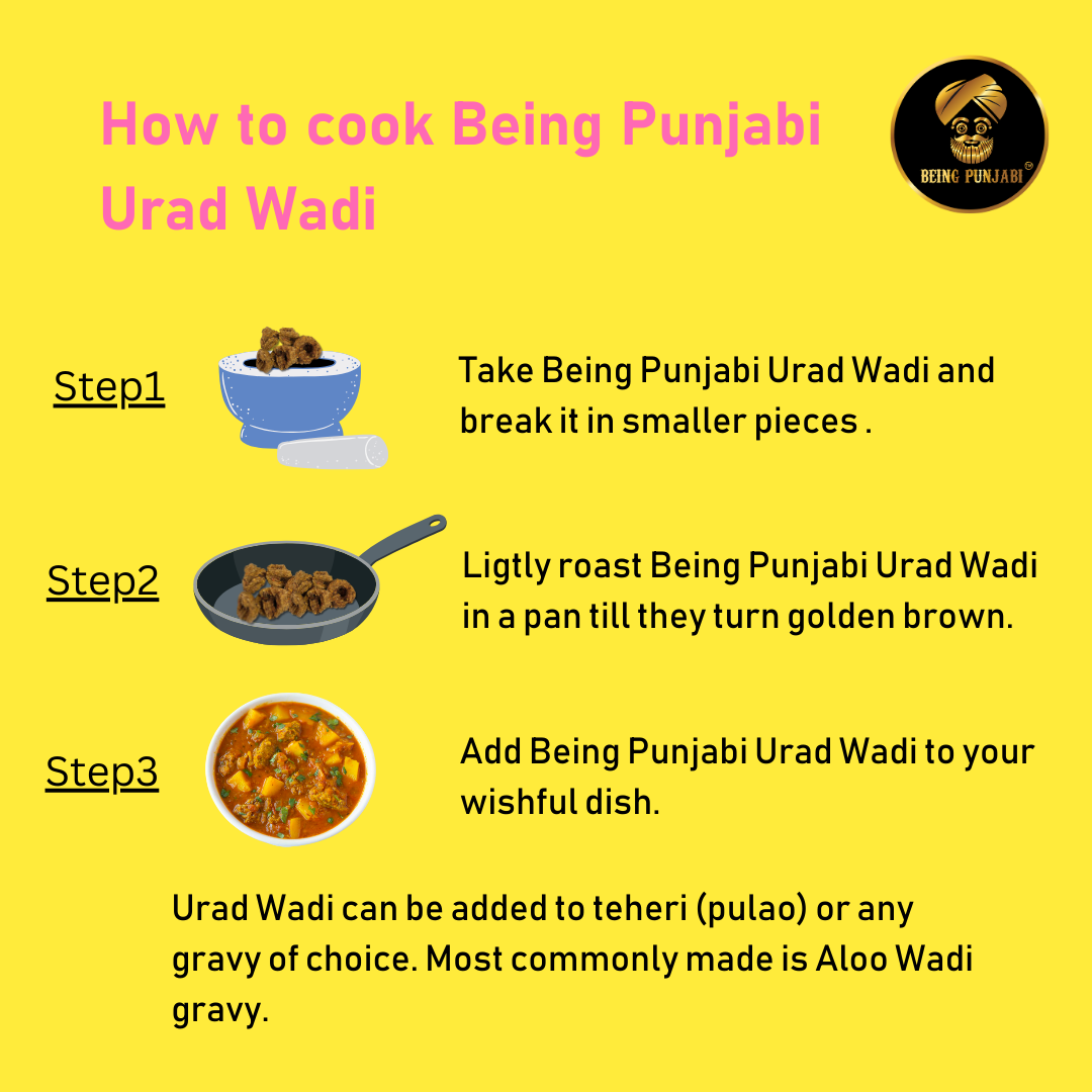 Being Punjabi Urad Wadi| Homemade Punjabi Wadi | Handmade | Rich in Protein