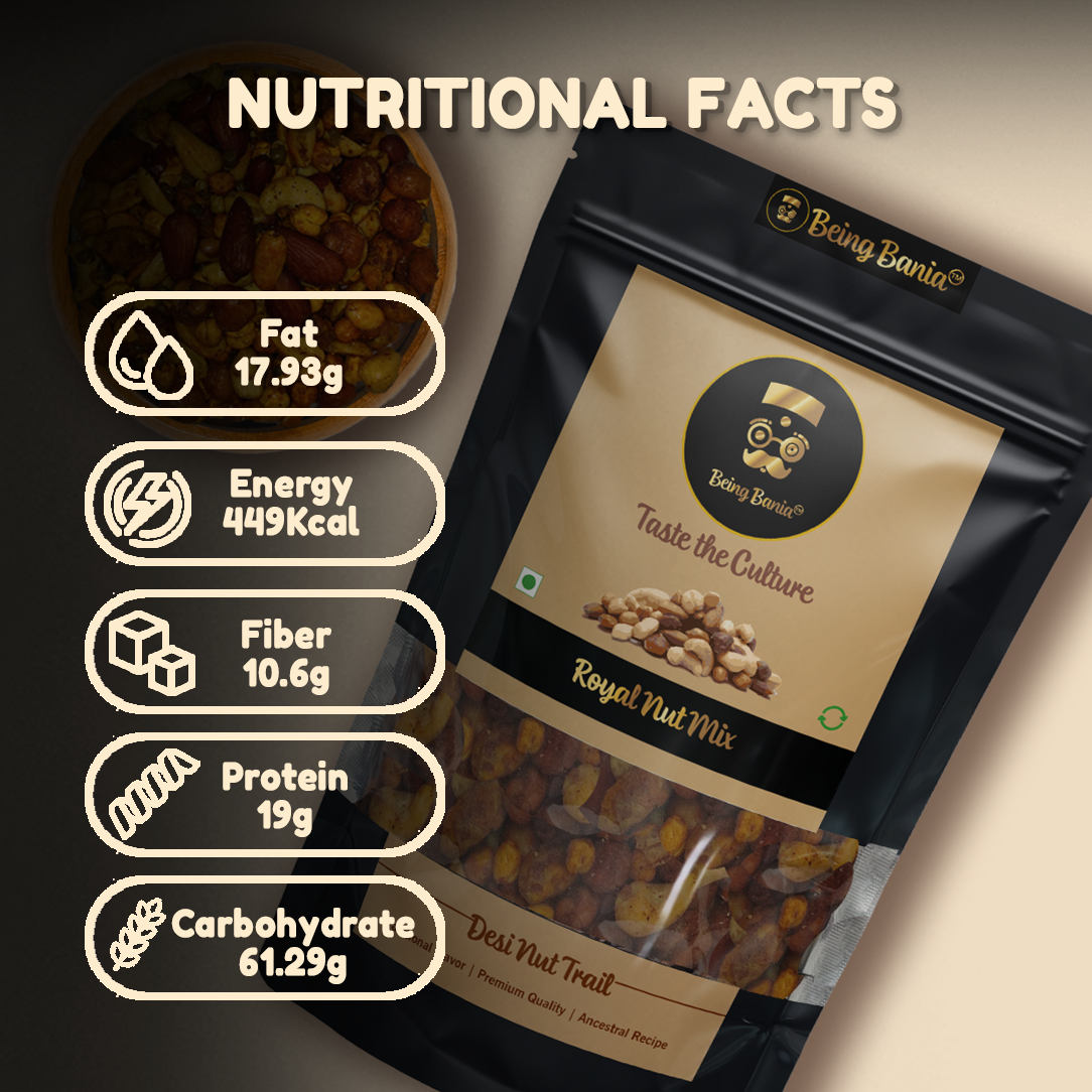 Royal Nut Mix Namkeen | The Perfect Party Mixture