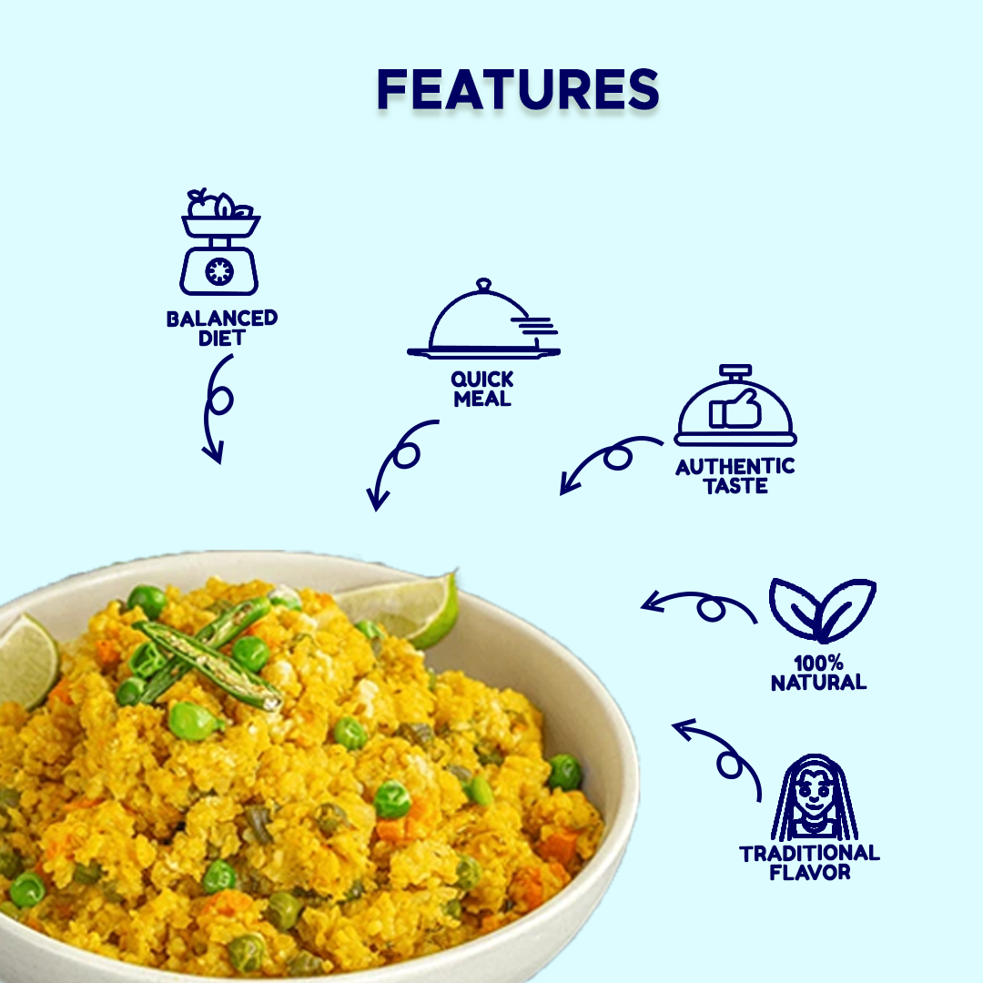 Multigrain Daliya Khichdi | 9 Supergrains | 100% Natural | High Fibre | Diet Food