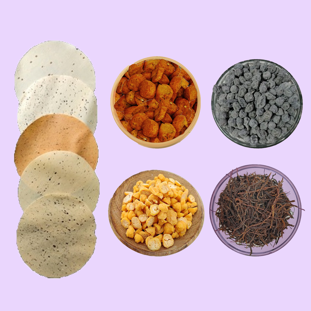 All in 1 - Rajasthani Combo - Gatta, Mangodi, Papad, Ker & Sangri