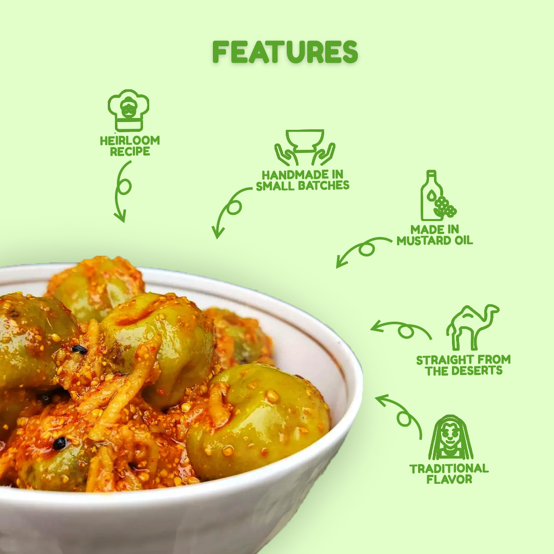 Lasoda Pickle | Rajasthani Lasuda Gunda Pickle | Gunde ka Achar | Lesua pickle in mustard oil |