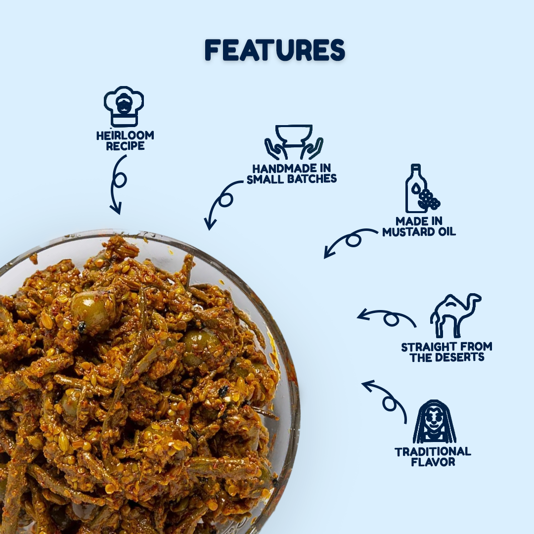 Ker Sangri Pickle | The Perfect Rajasthani Delicacy | Teet Dela Achar | Panchkutta