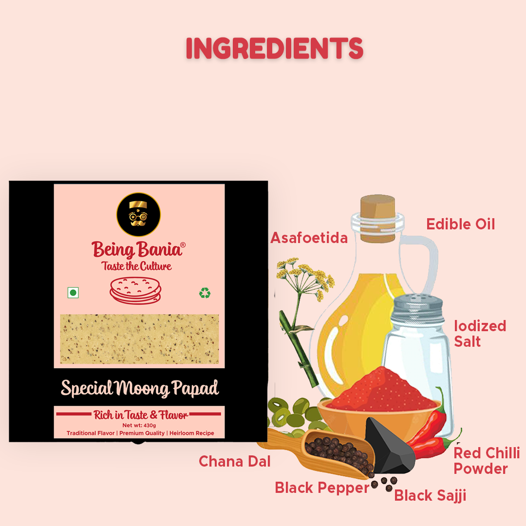 Special Moong Papad | Handmade for a Special Taste
