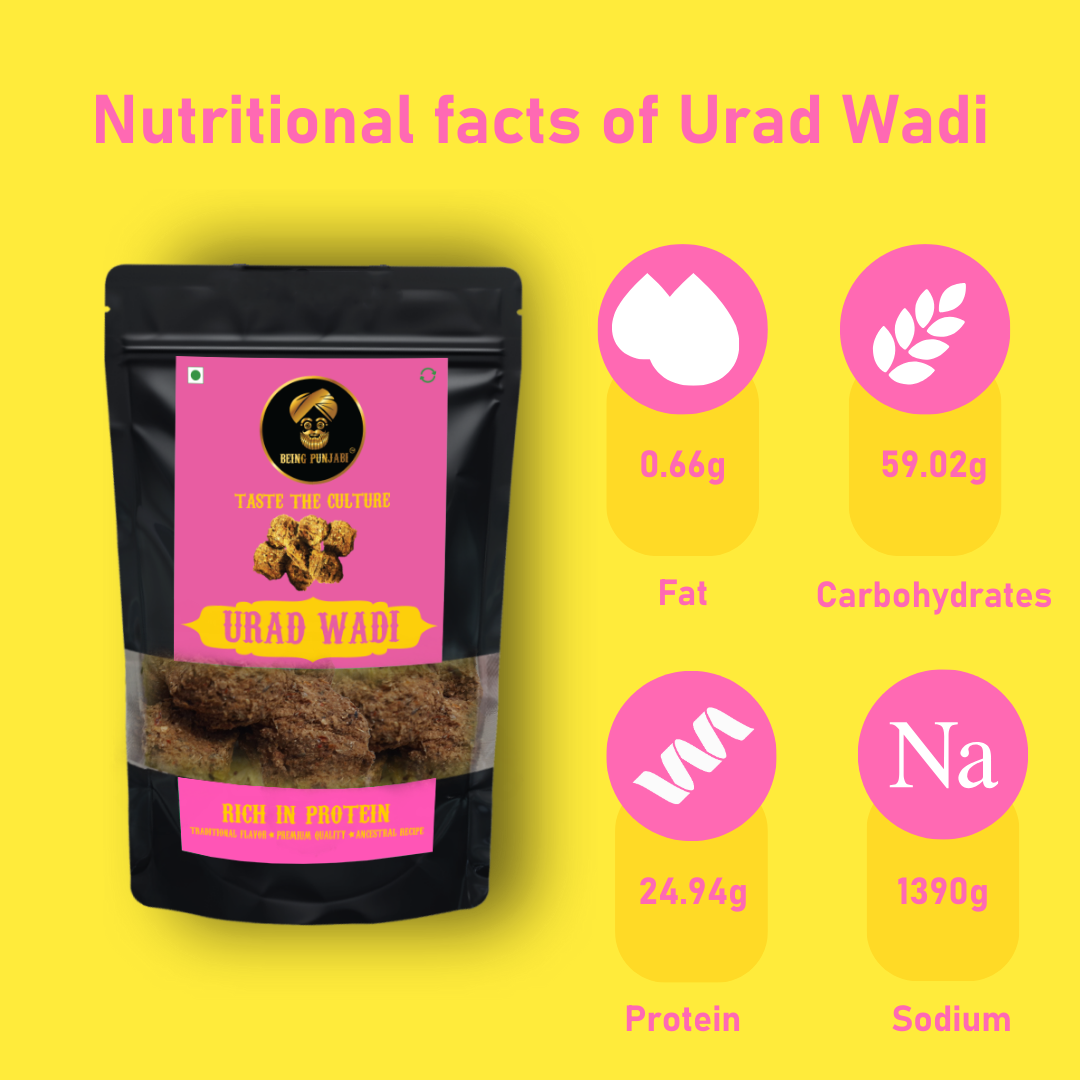 Being Punjabi Urad Wadi| Homemade Punjabi Wadi | Handmade | Rich in Protein