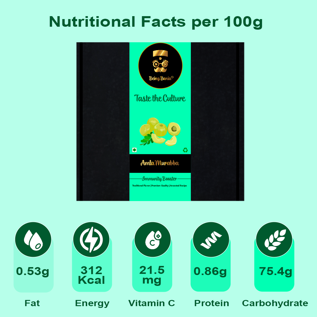 Amla Murabba | Immunity Booster | No Preservatives | 100% Natural | Authentic taste