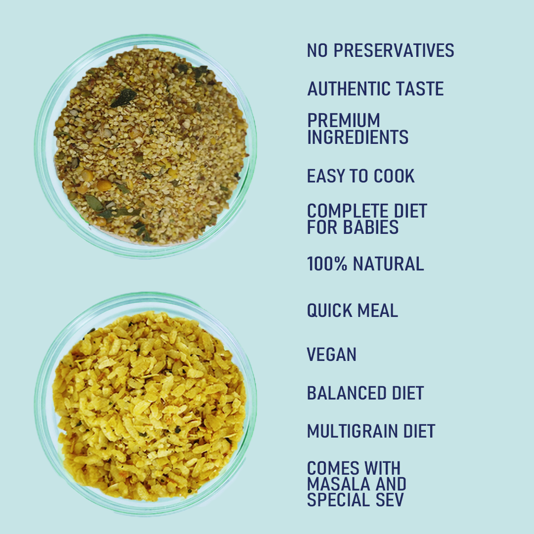 Quick and Healthy Meals - Instant Poha and Multigrain Daliya