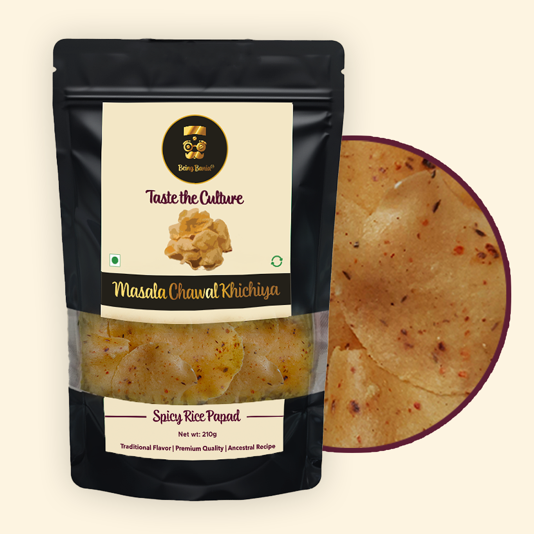 Masala and Jeera Chawal Khichiya | Handmade and Homemade Rice Papad | Multiple Flavors