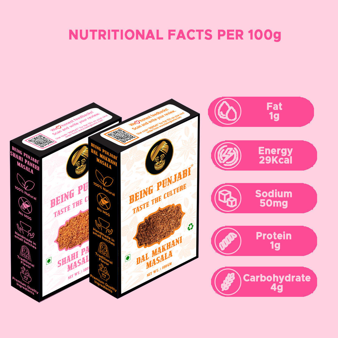 Being Punjabi Shahi Paneer Masala & Dal Makhani Masala