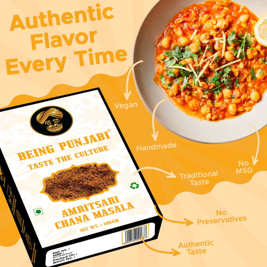 Being Punjabi Amritsari Chana Masala