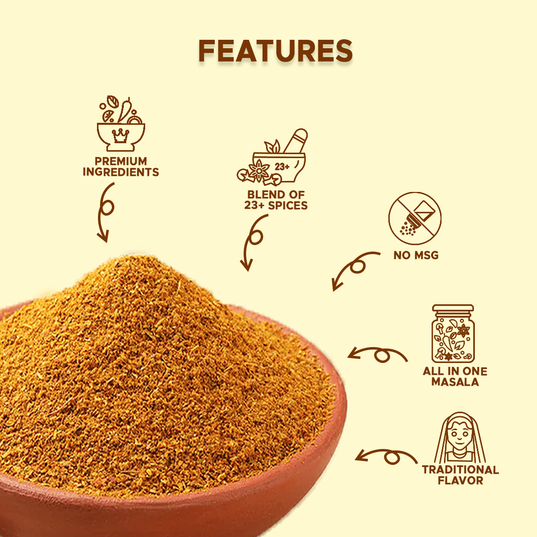 Kitchen King Masala with 23+ Spices | For Easy Cooking and Taste