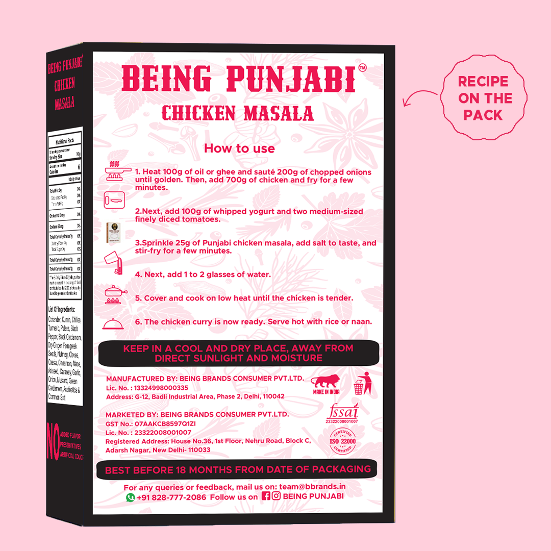Being Punjabi Chicken Masala