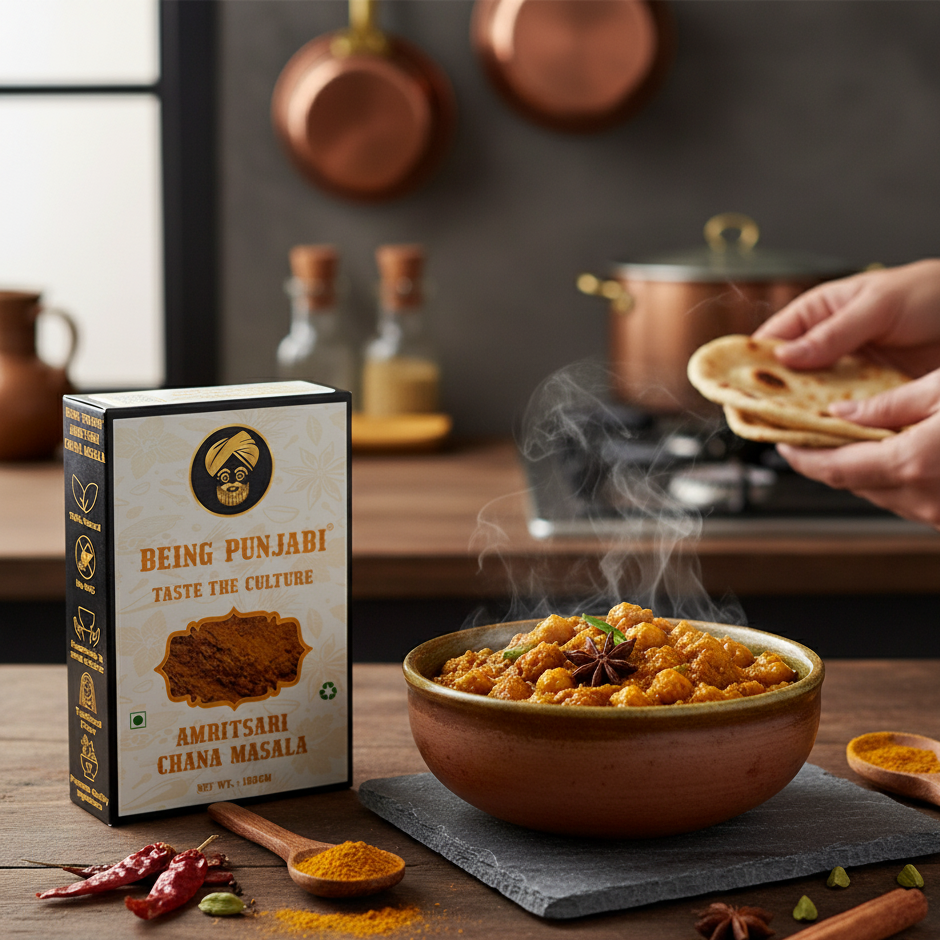 Being Punjabi Amritsari Chana Masala