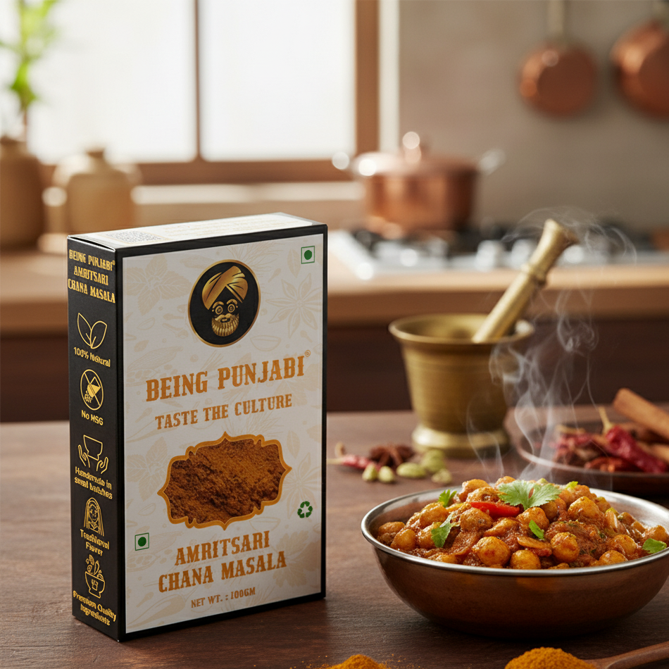 Being Punjabi Amritsari Chana Masala