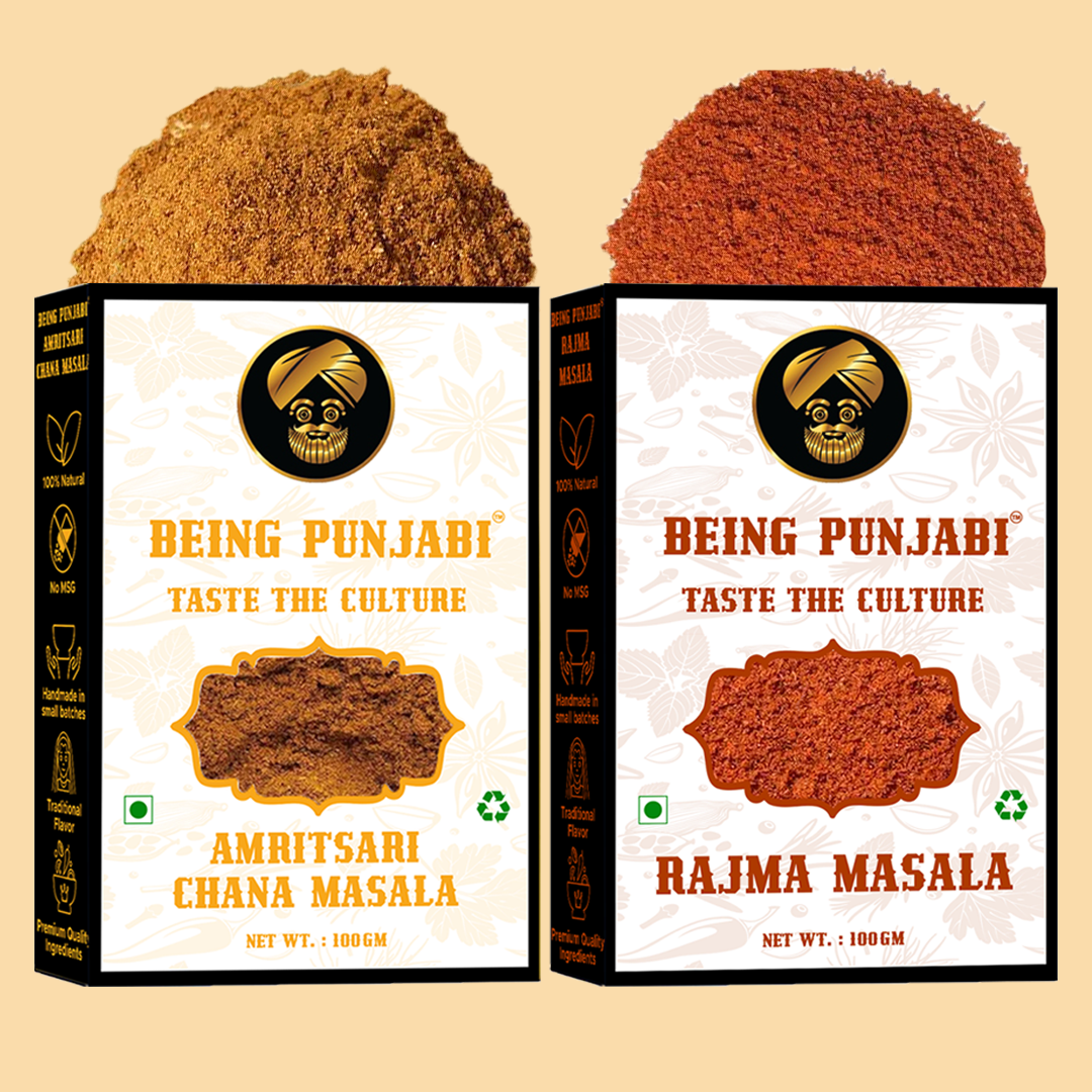 Being Punjabi Amritsari Chana Masala & Rajma Masala Combo