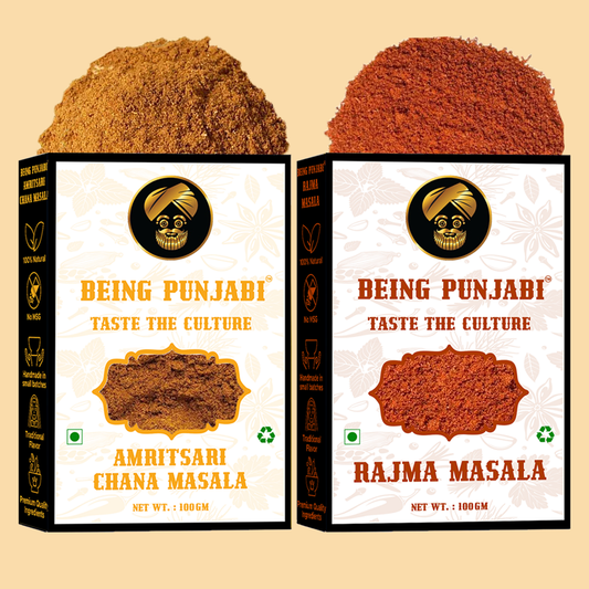 Being Punjabi Amritsari Chana Masala & Rajma Masala Combo